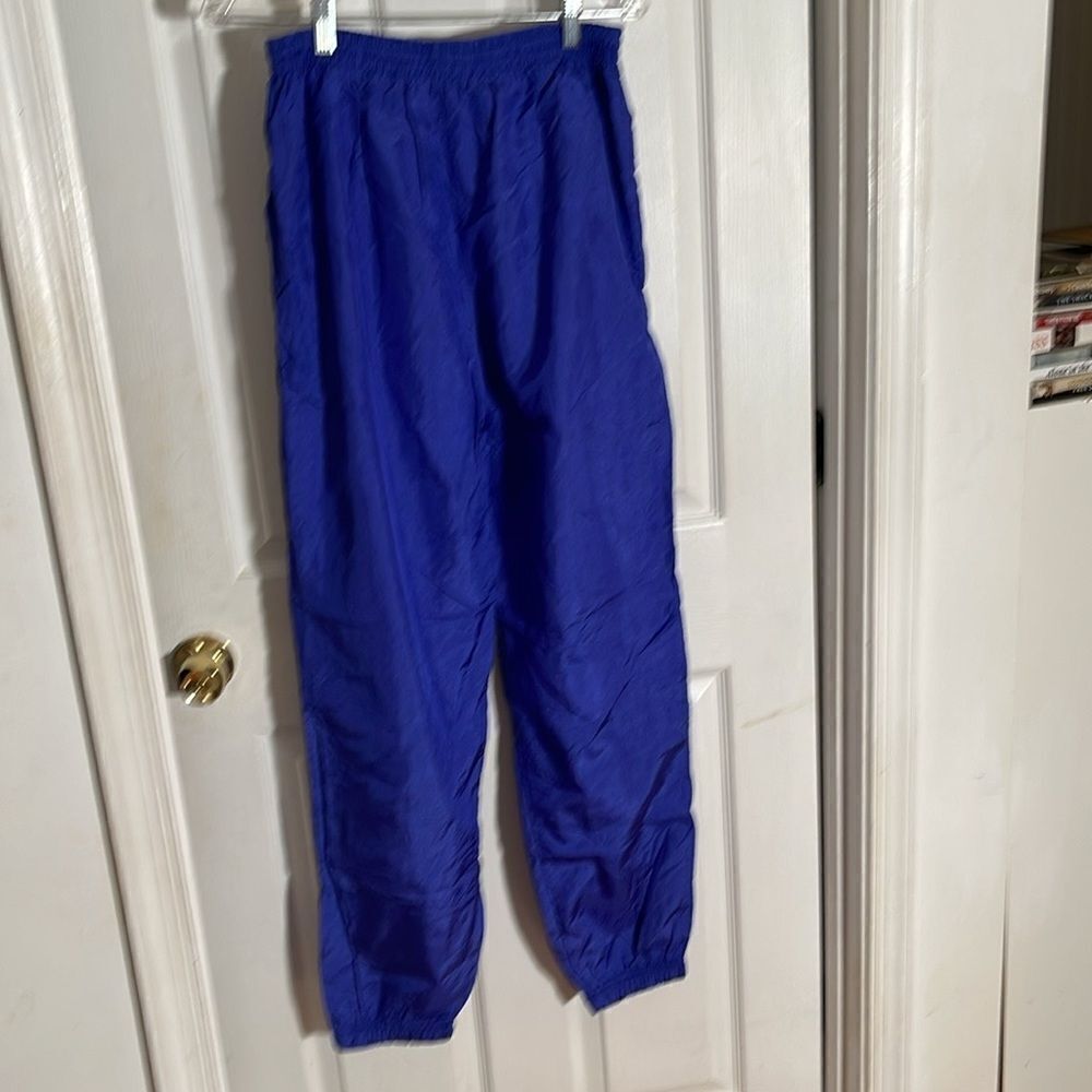 Casual Isle Pull On Ladies Track Sports Blue Pants
